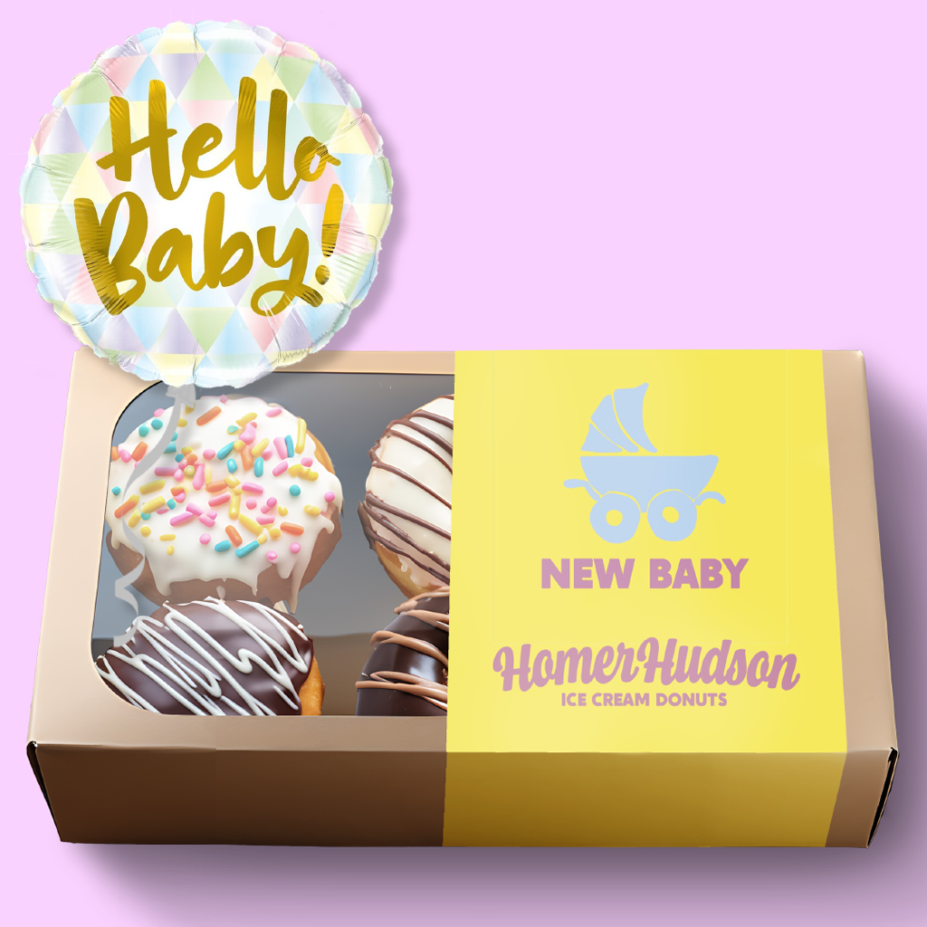Hello Baby Ice Cream Donut Gift Box