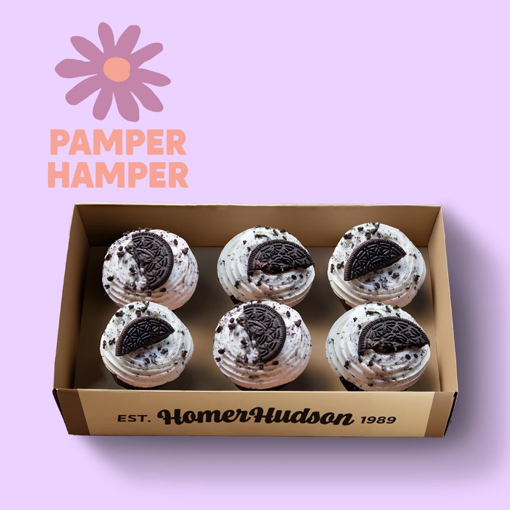Pamper Hamper Ice Cream Cupcake Gift Box I Homer Hudson
