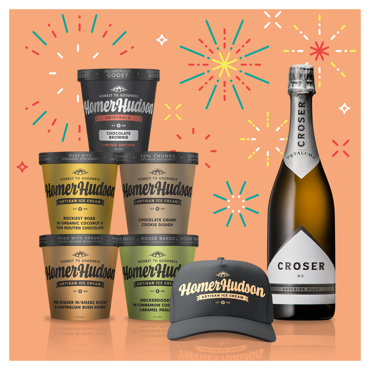 Noosa Ice Cream Gift Box I Homer Hudson