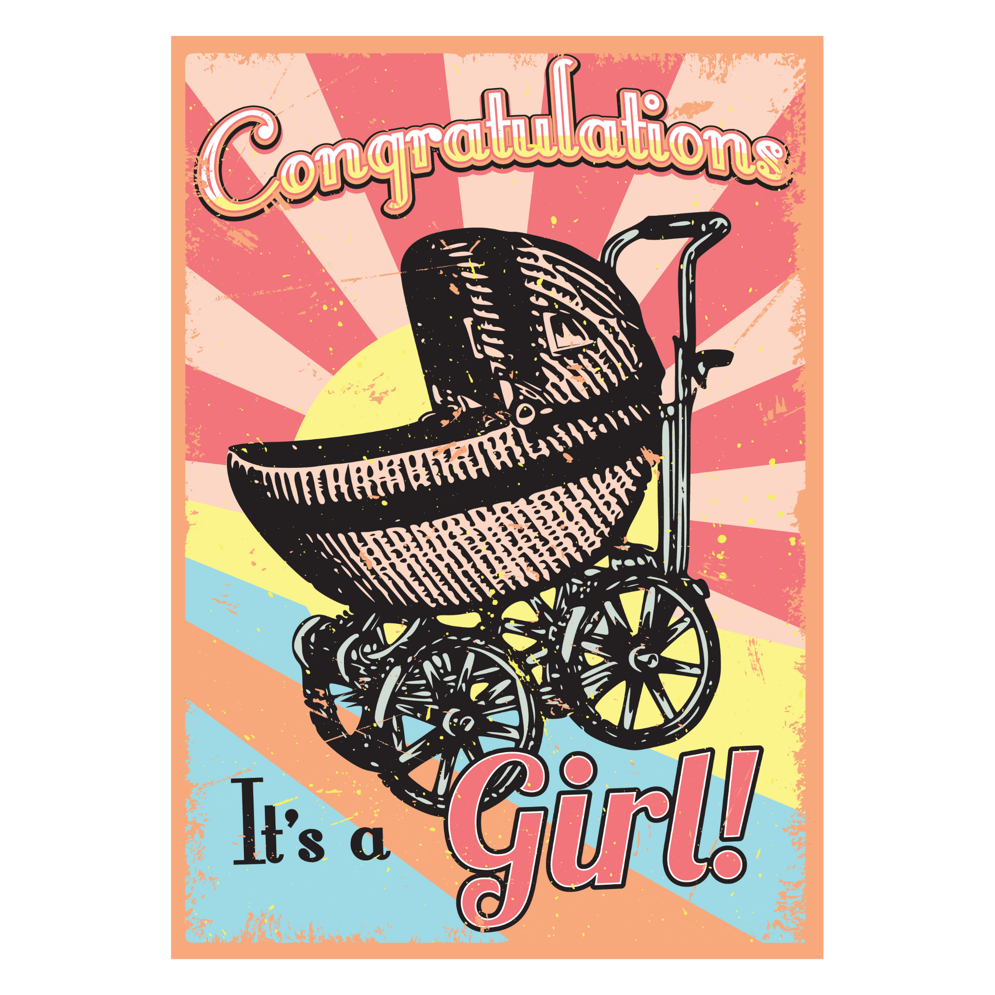 It's a Girl! Card