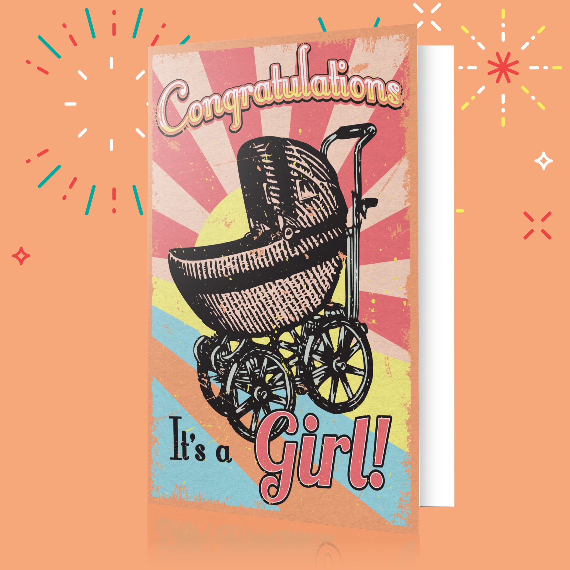 It's a Girl! Card