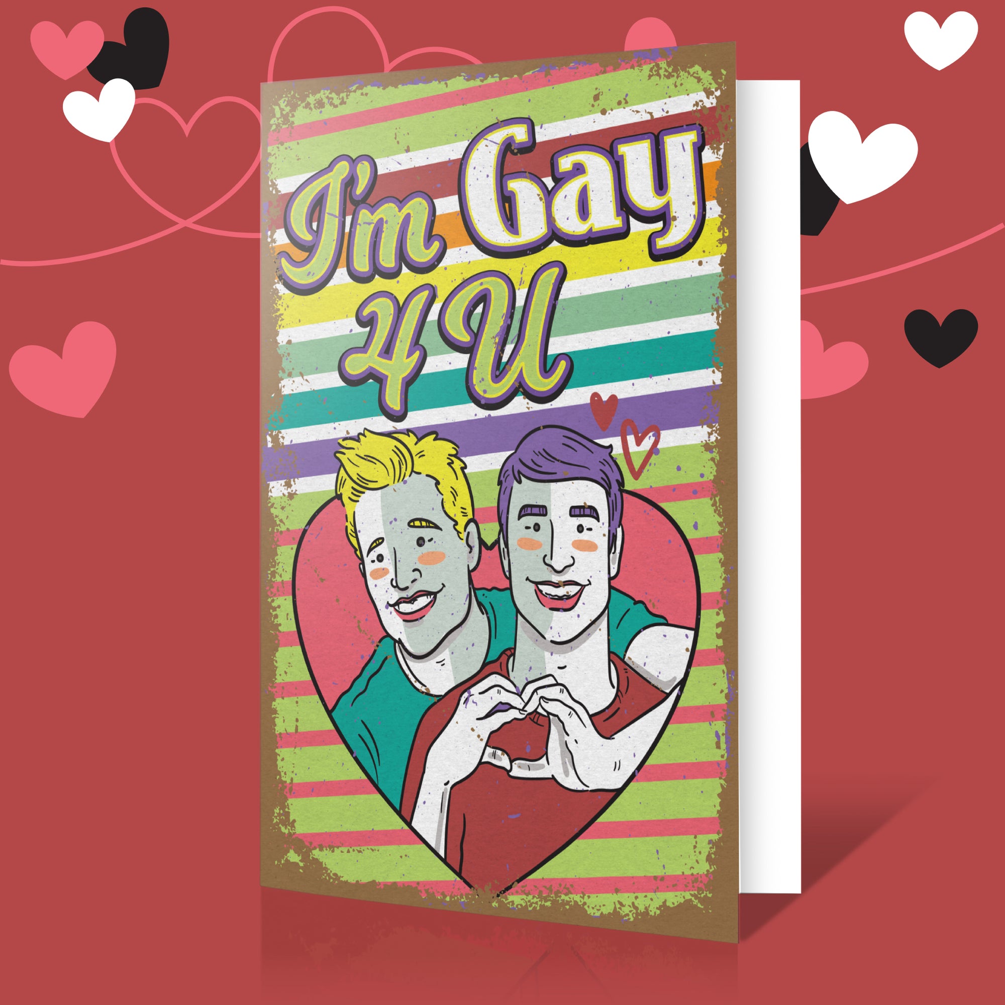 Gay for you card