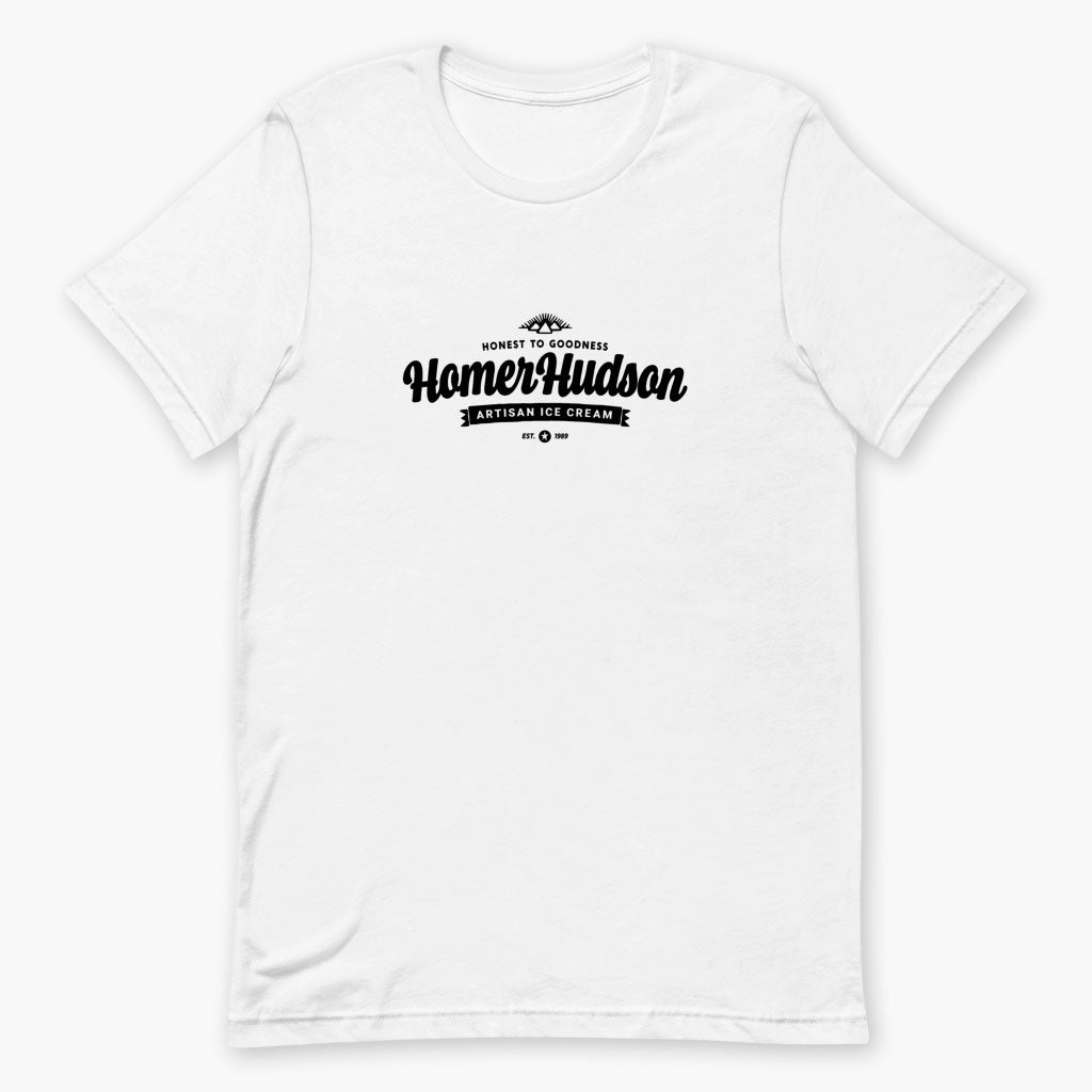 Homer Hudson Unisex T-Shirt White