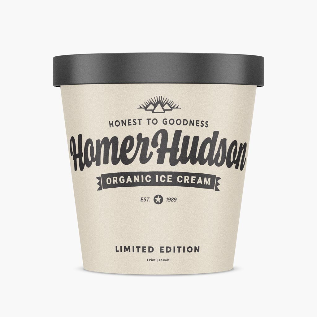 Mango Madness Certified 100% Grass-Fed Organic Ice Cream I Homer Hudson