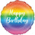 Rainbow Birthday Balloon