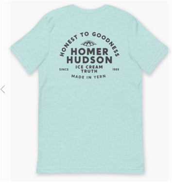 T Shirt - Honest To Goodness Blue Yonder