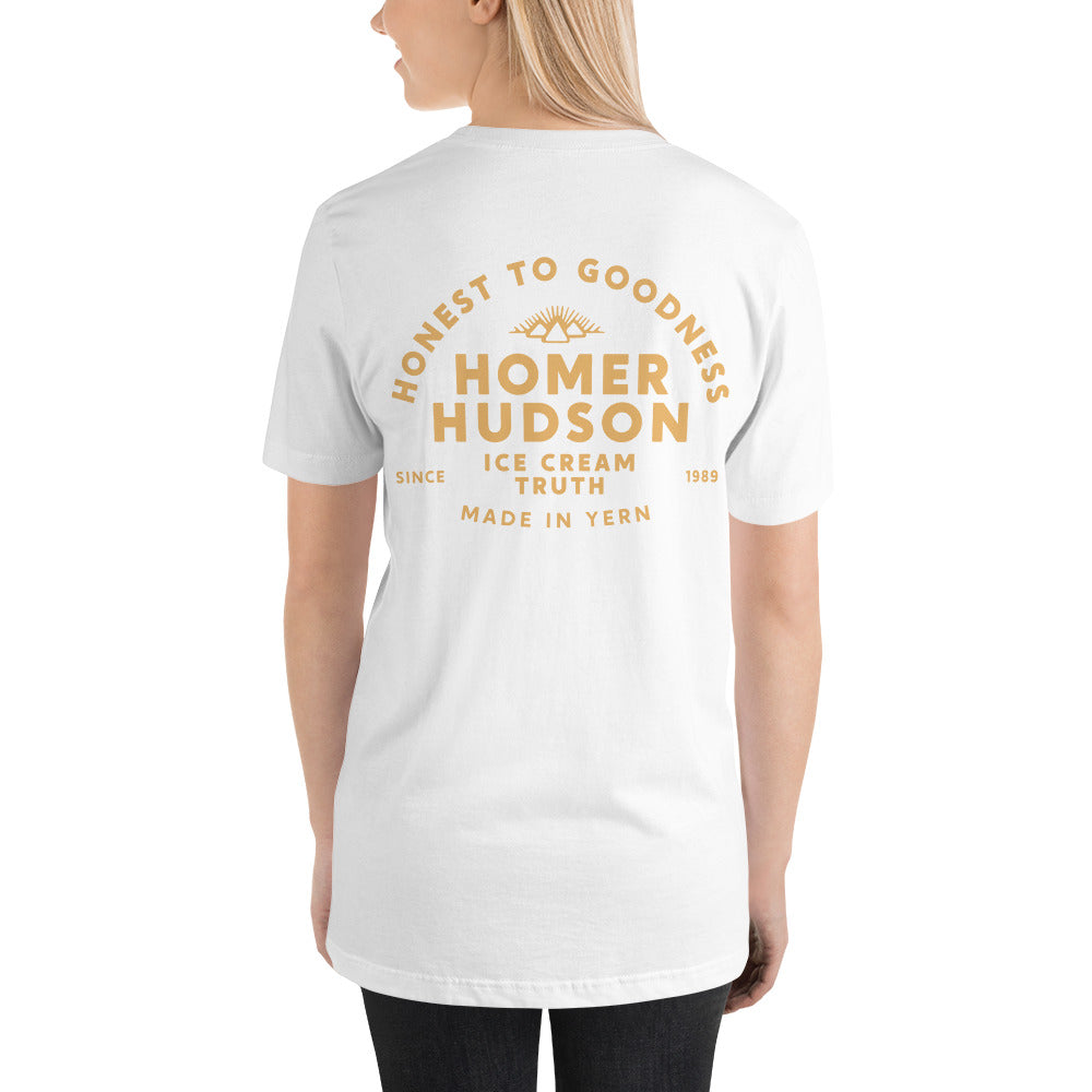 Honest Yern Unisex White T-Shirt