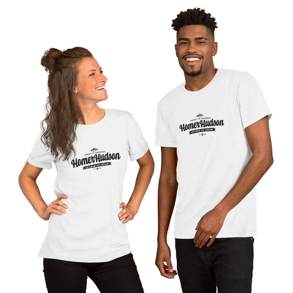 Homer Hudson Unisex T-Shirt White
